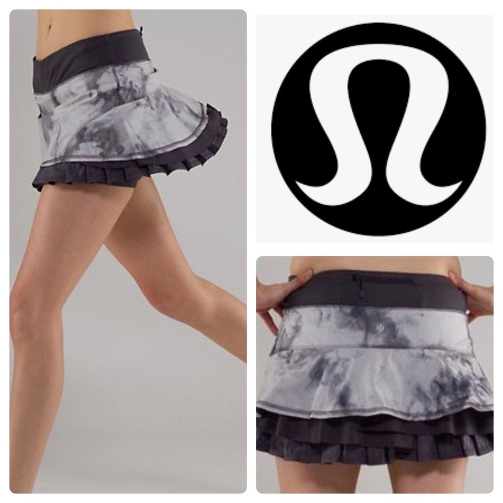 Lululemon | Coal Vapor Spray Skirt